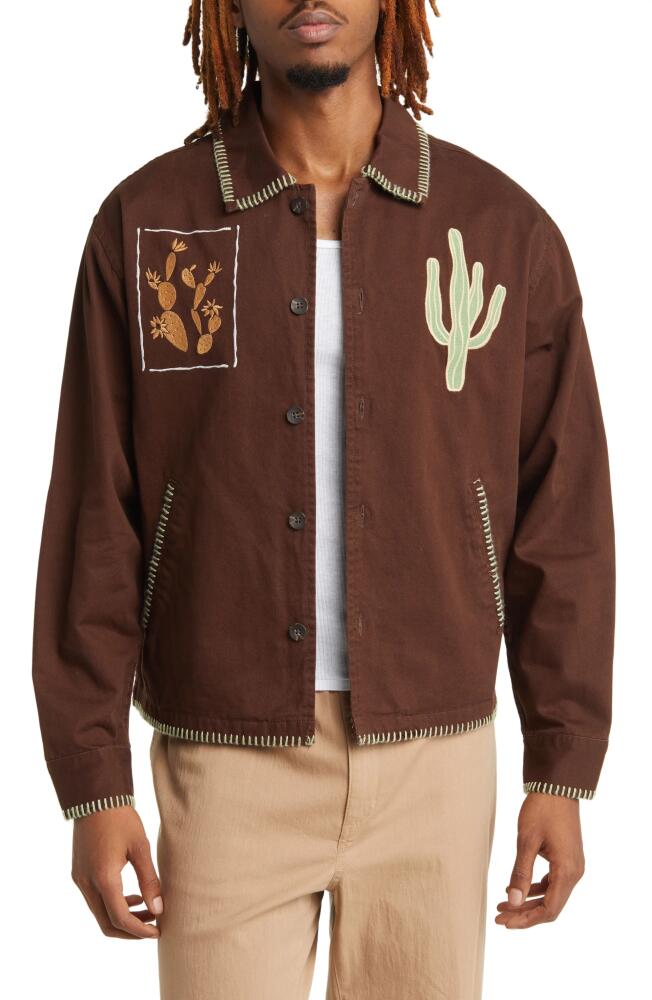 PacSun Duke Cotton Jacket in Brown Cover