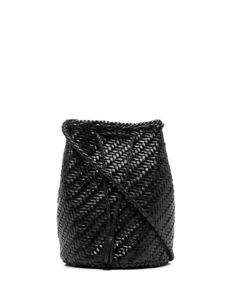 DRAGON DIFFUSION Pompom Double Jump bucket bag - Black Cover