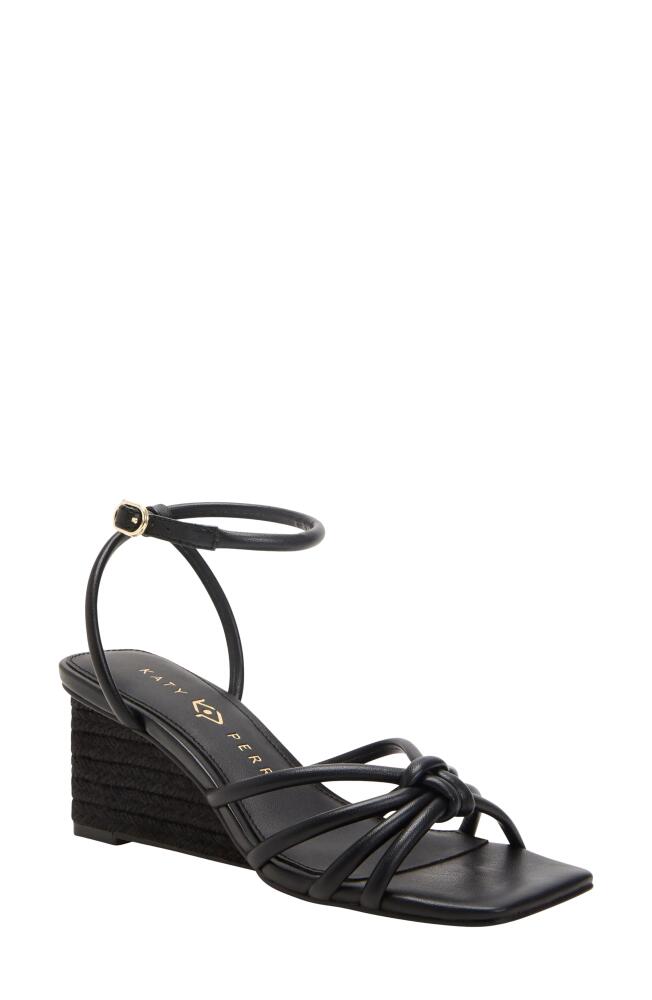 Katy Perry The Irisia Ankle Strap Wedge Sandal in Black Cover