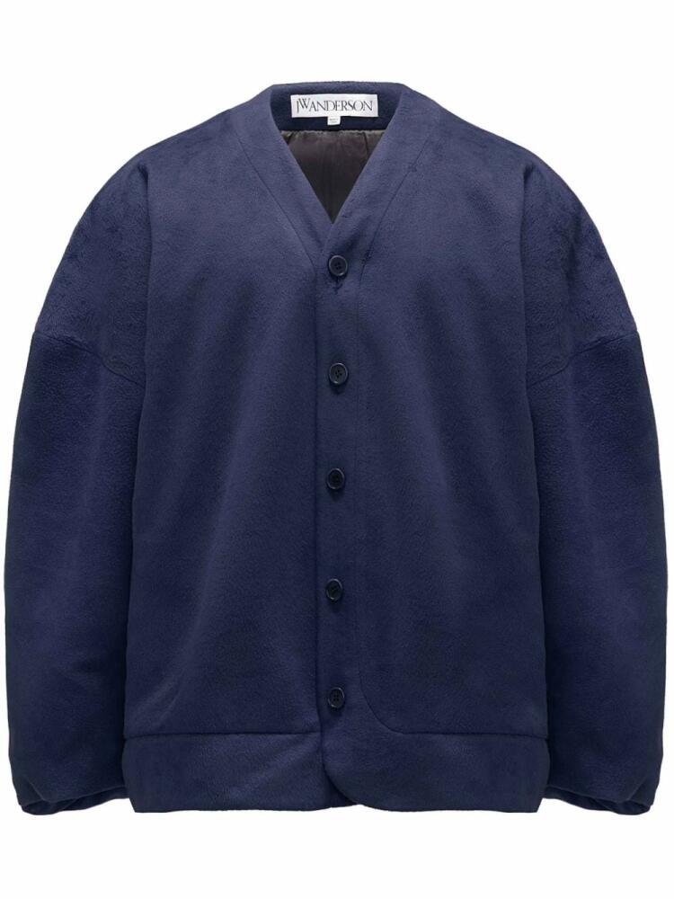 JW Anderson V-neck cardigan - Blue Cover