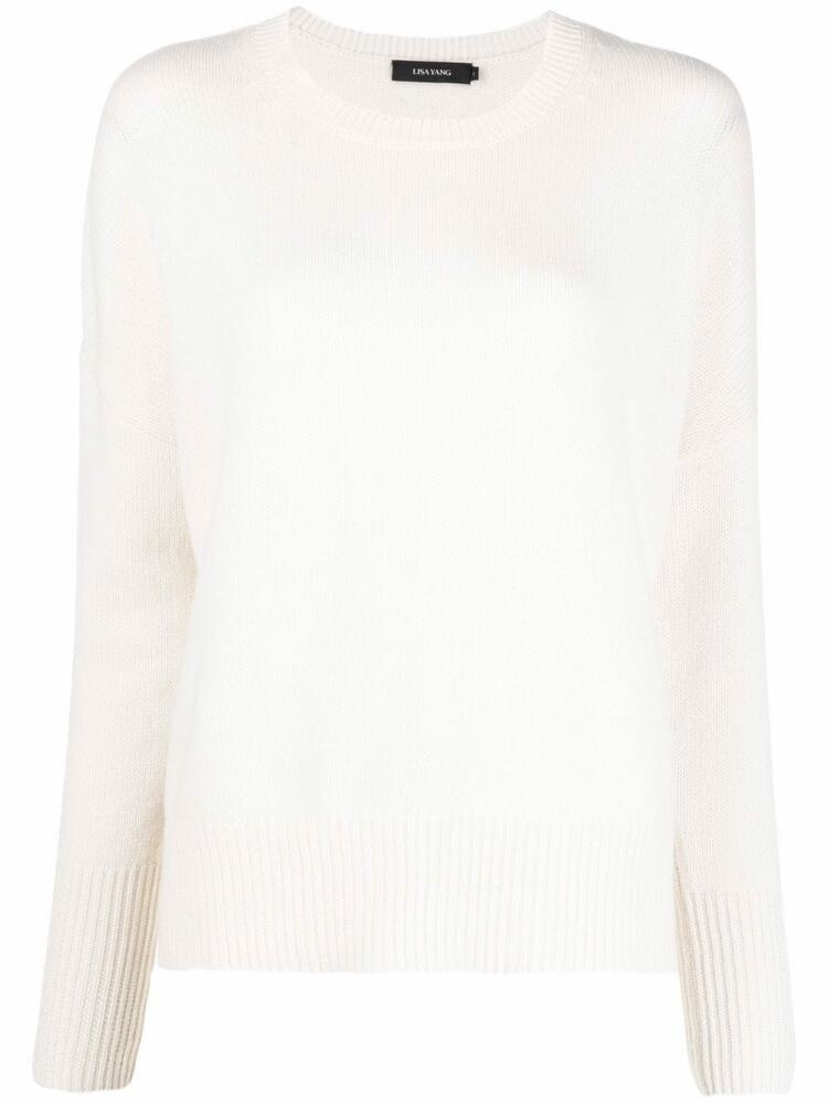 Lisa Yang crew-neck cashmere jumper - Neutrals Cover