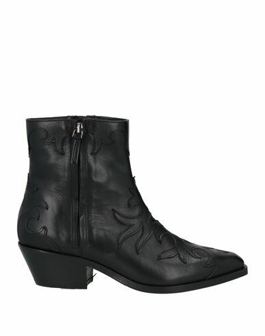 The Seller Woman Ankle boots Black Leather Cover