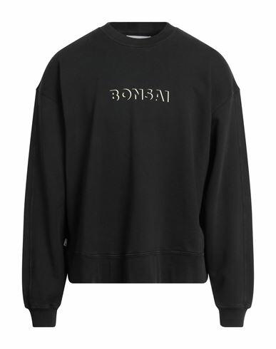 Bonsai Man Sweatshirt Black Cotton Cover