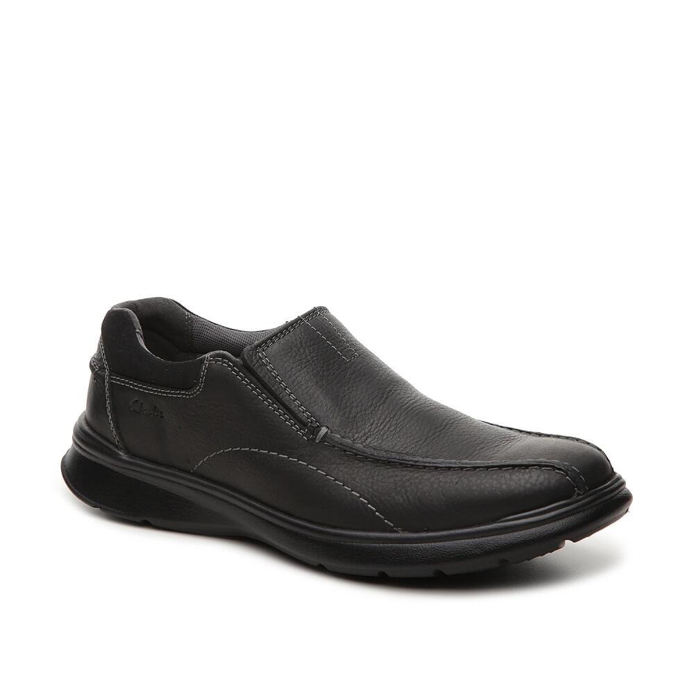 Clarks Wide Width Cotrell Step SlipOn | Men's | Black Cover