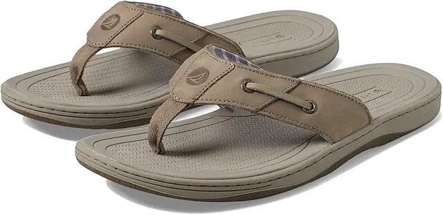 Sperry Baitfish Thong (Taupe) Men's Sandals Cover