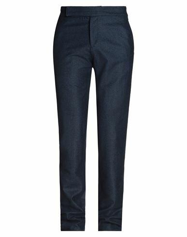 Isaia Man Pants Midnight blue Wool Cover