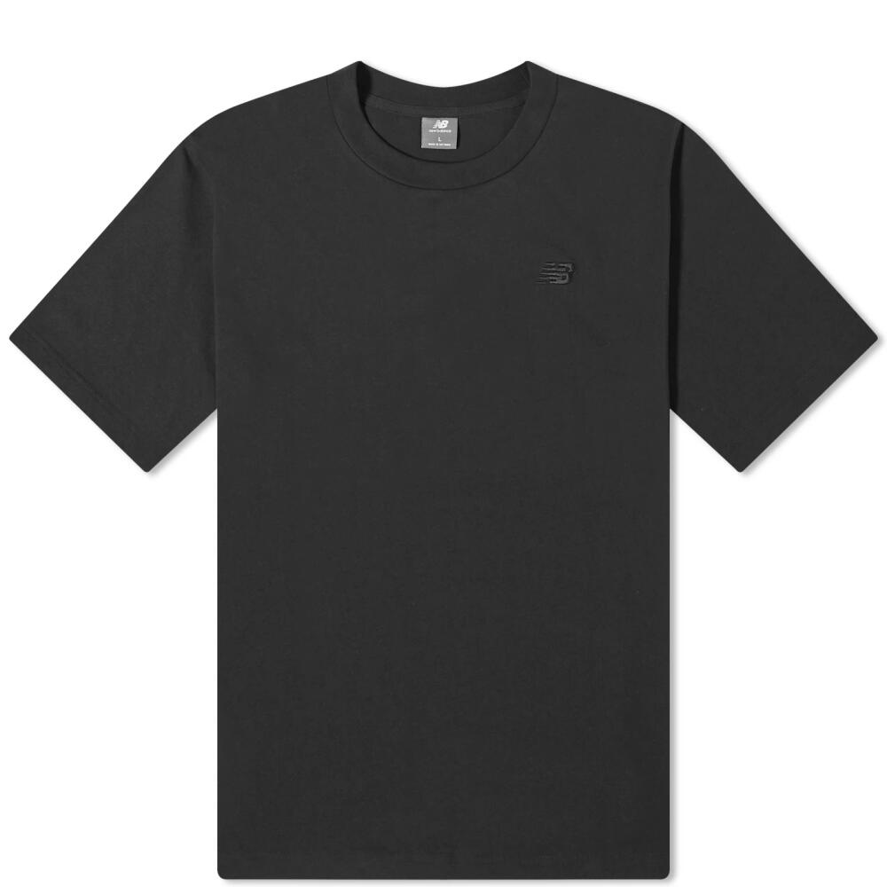 New Balance Men's NB Athletics Cotton T-Shirt in Black Cover