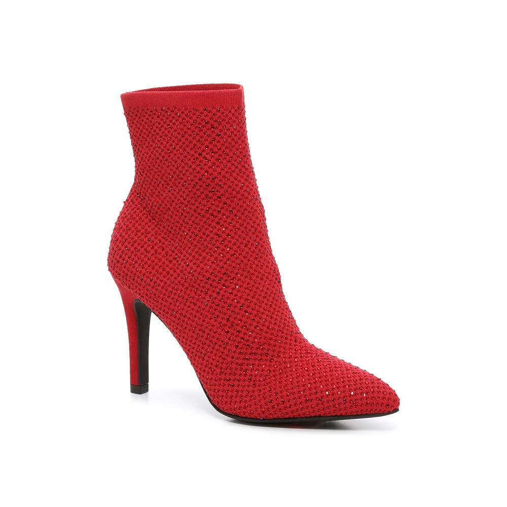 Mia Mercy Bootie | Women's | Red/Red Rhinestones Cover