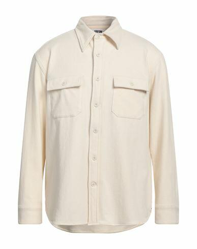 Grifoni Man Shirt Cream Polyester, Cotton, Elastane Cover