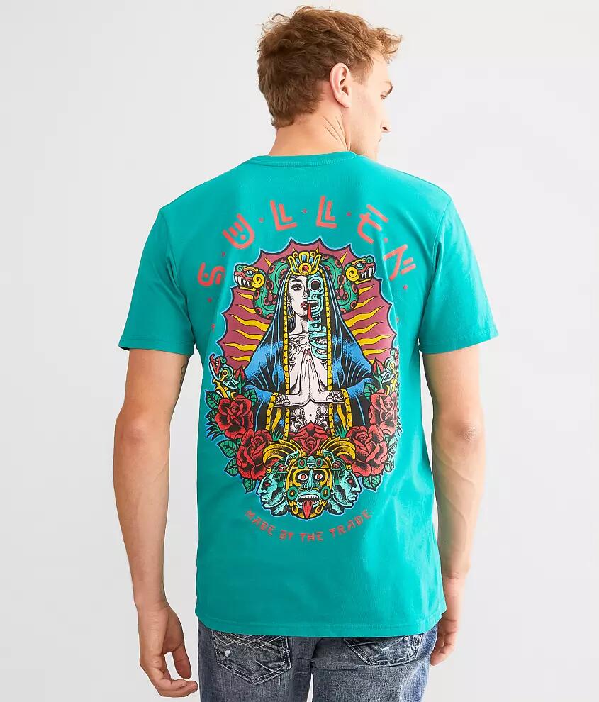 Sullen Aztec Goddess T-Shirt Cover