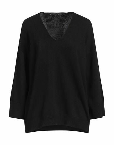 Iesse Woman Sweater Black Polyamide, Wool, Viscose, Cashmere Cover