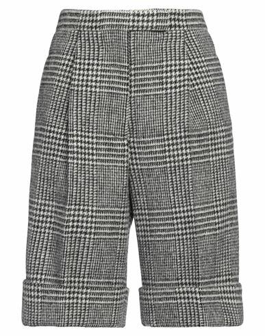 Thom Browne Woman Shorts & Bermuda Shorts Black Wool Cover