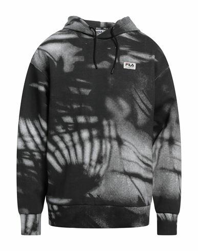 Fila Man Sweatshirt Lead Cotton, Polyester Cover