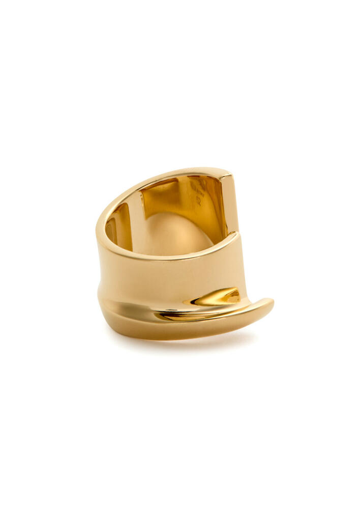 Jacquemus La Bague J Sculpted Ring - Gold Cover