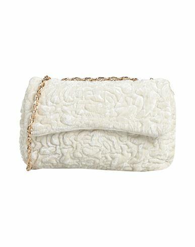 Mia Bag Woman Cross-body bag Ivory Polyester Cover