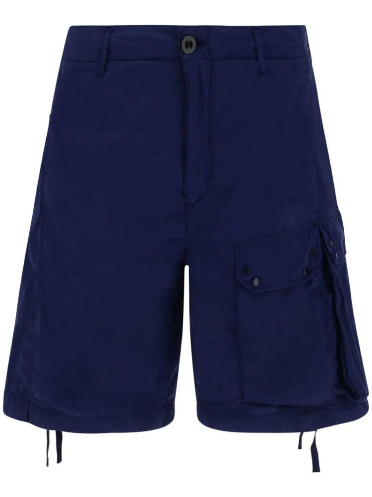 Ten C logo-appliqué bermuda shorts - Blue Cover