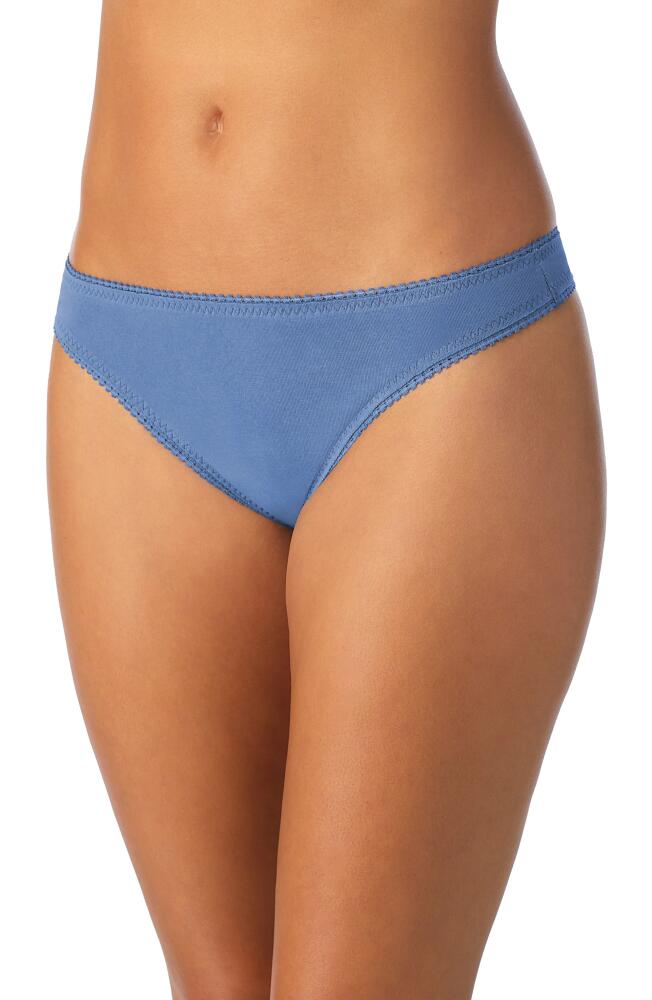 On Gossamer Cabana Stretch Cotton Thong in Riverside Cover