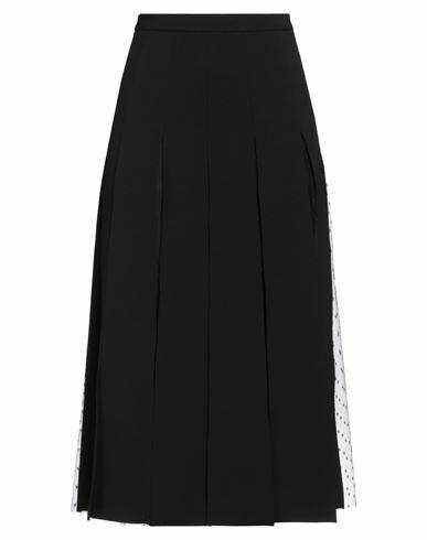 Red Valentino Woman Midi skirt Black Polyester Cover