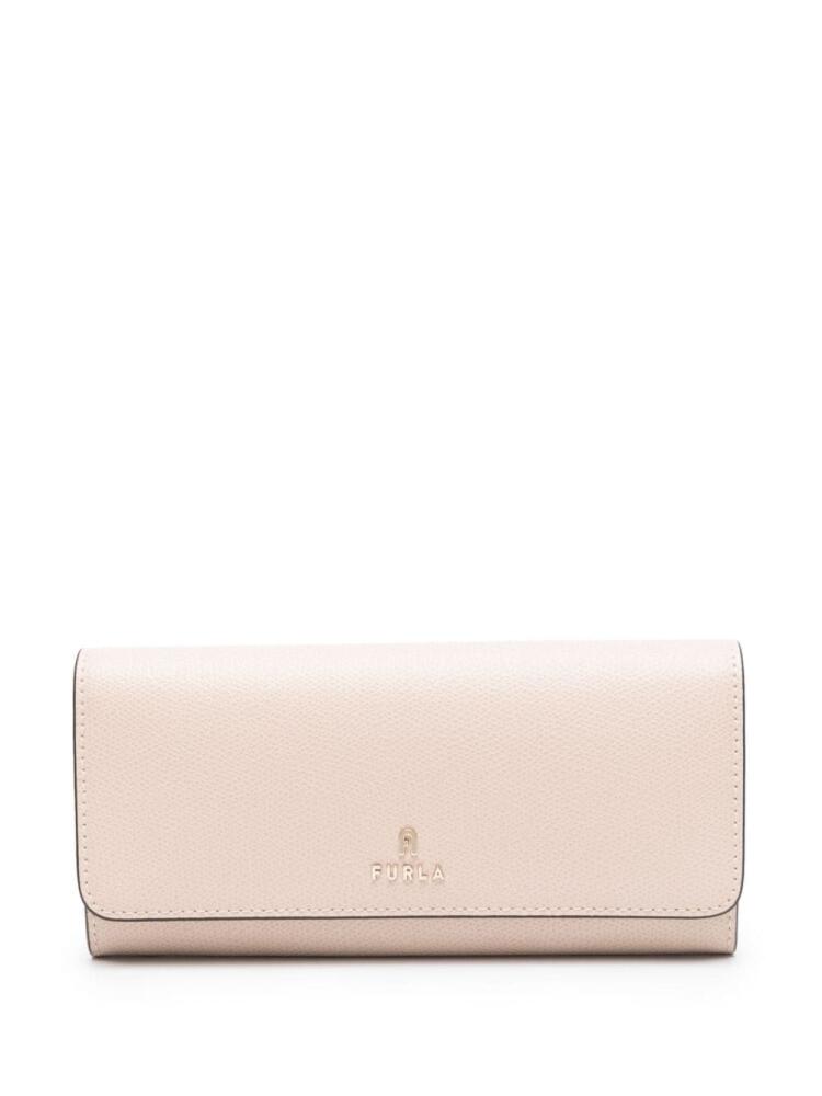 Furla Continental leather wallet - Pink Cover