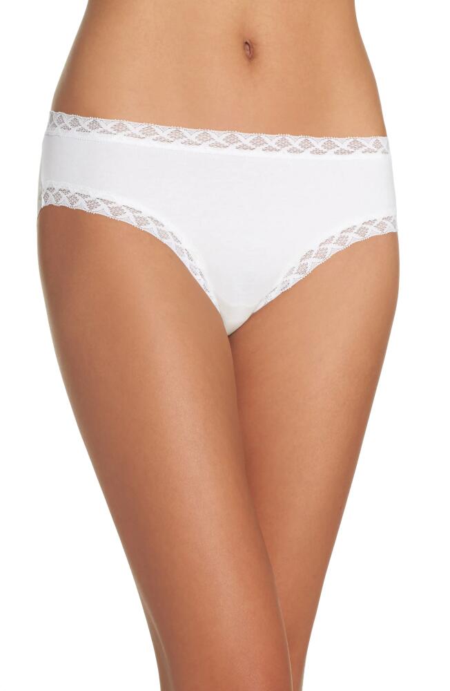 Natori Bliss Briefs in Warm White Cover