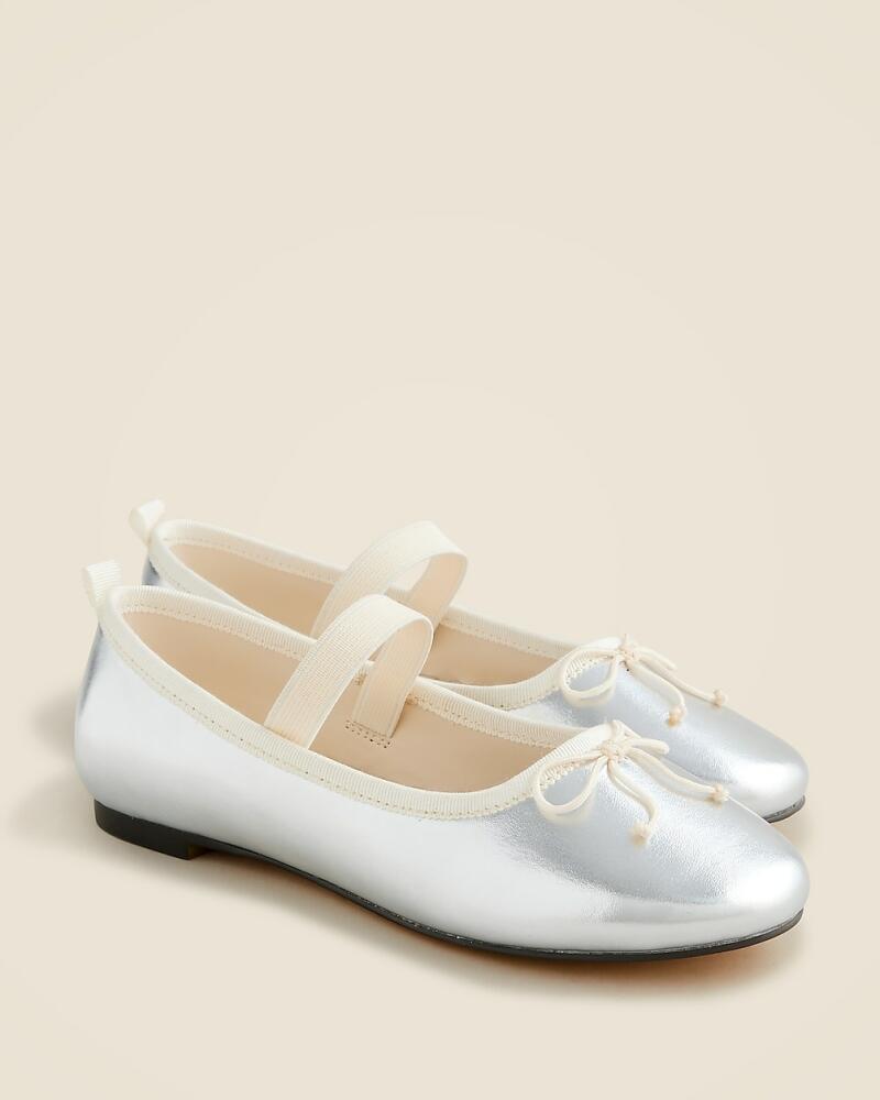 J.Crew Girls' strappy ballet flats Cover