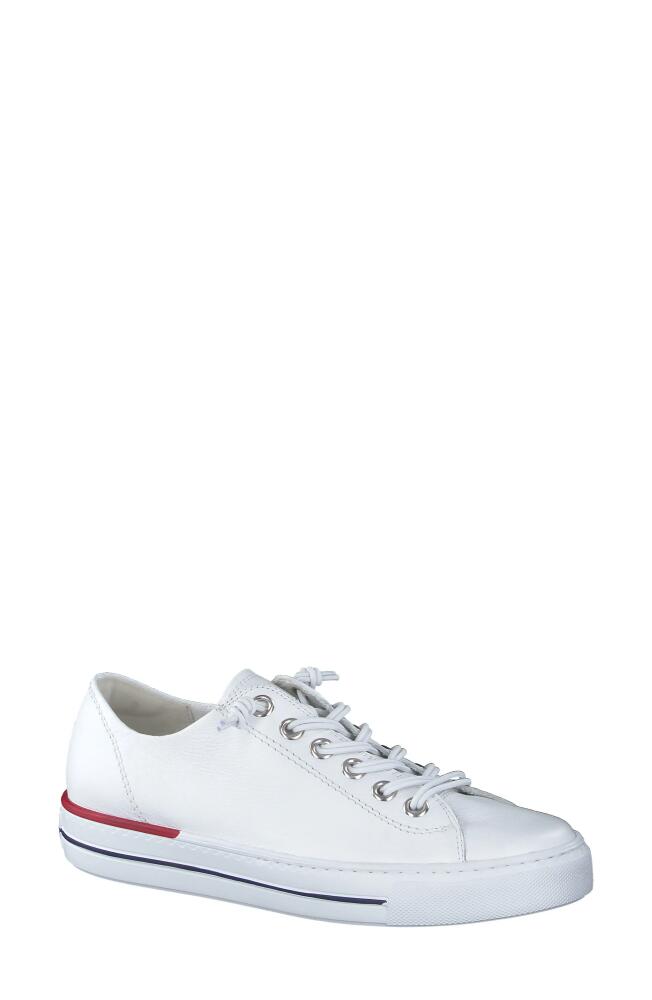 Paul Green Hadley Platform Sneaker in White Red Cover