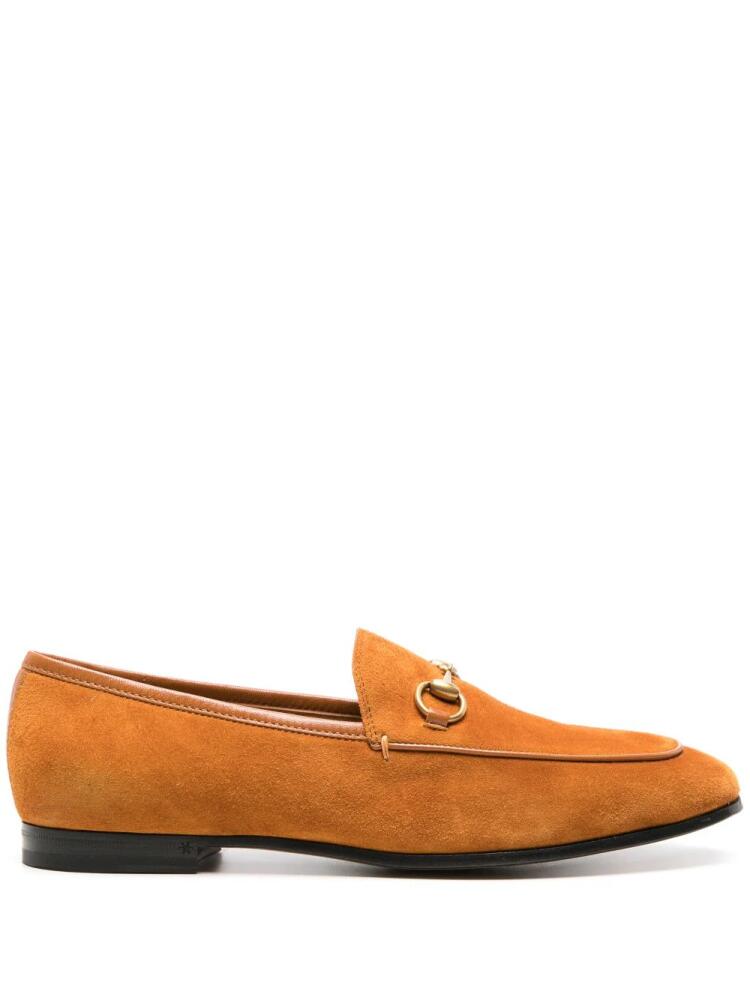 Gucci Jordaan suede loafers - Brown Cover