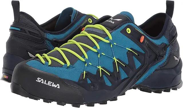 SALEWA Wildfire Edge (Premium Navy/Fluo Yellow) Men's Shoes Cover