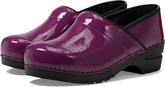 Sanita Professional Patent (Purple Patent 1) Women's Clog Shoes Cover