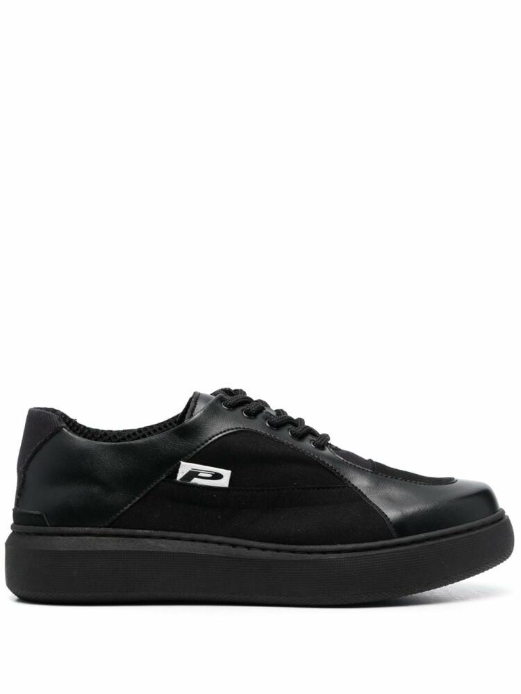 PHILEO logo-patch low-top sneakers - Black Cover