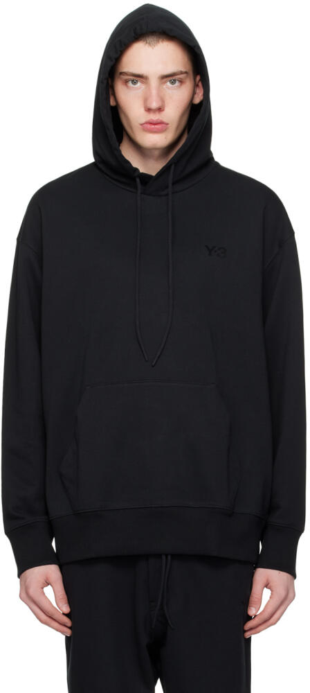 Y-3 Black Loose Hoodie Cover