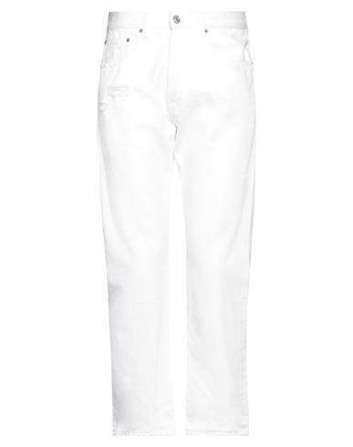 Haikure Man Jeans White Cotton Cover