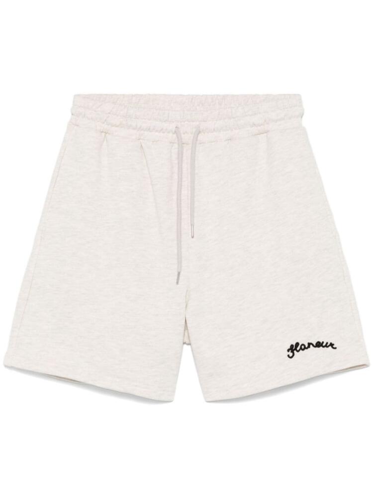 FLÂNEUR Signature shorts - Neutrals Cover