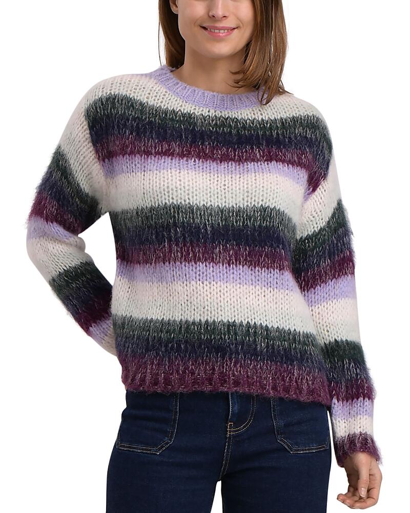 La Fee Maraboutee Striped Round Neck Sweater Cover