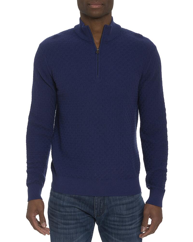 Robert Graham Reisman Quarter Zip Pullover Sweater Cover