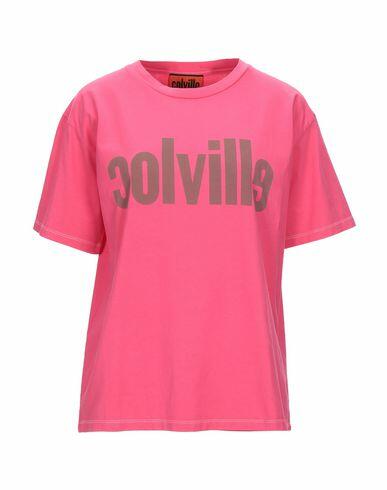 Colville Woman T-shirt Fuchsia Cotton Cover