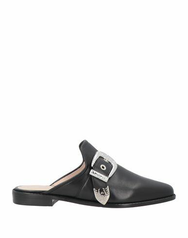 Stuart Weitzman Woman Mules & Clogs Black Leather Cover