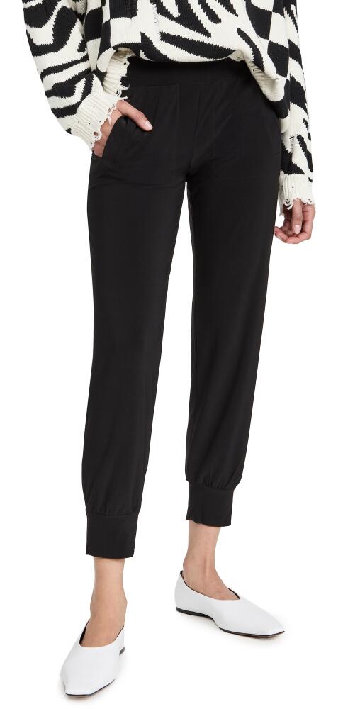 Norma Kamali Jog Pants Black Cover