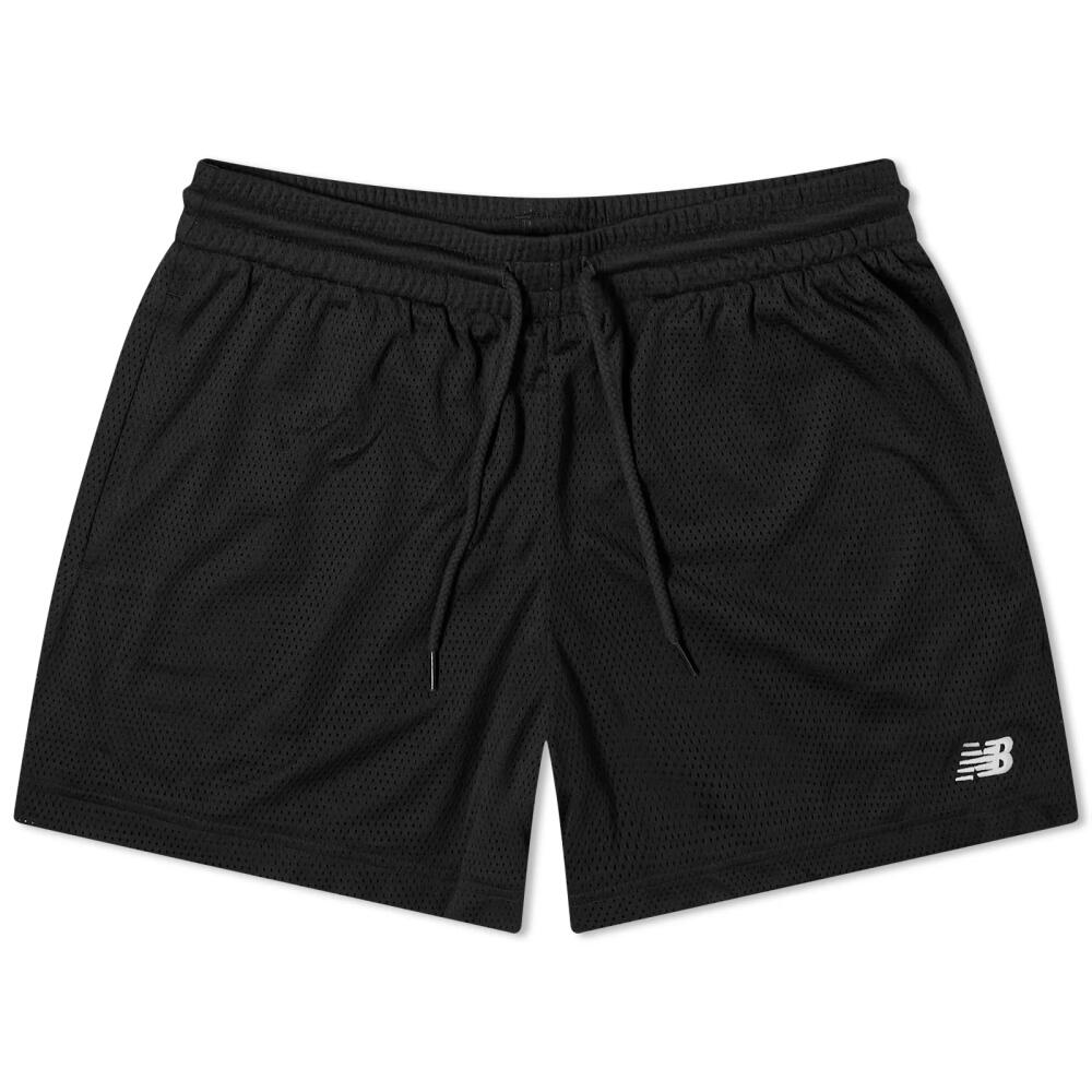 New Balance Men's Mesh Short 5 Inch in Black Cover