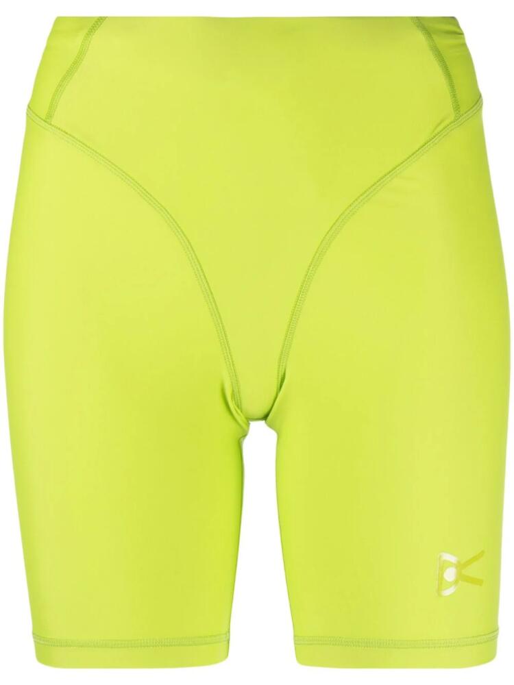 District Vision Pocketed cycling shorts - Green Cover