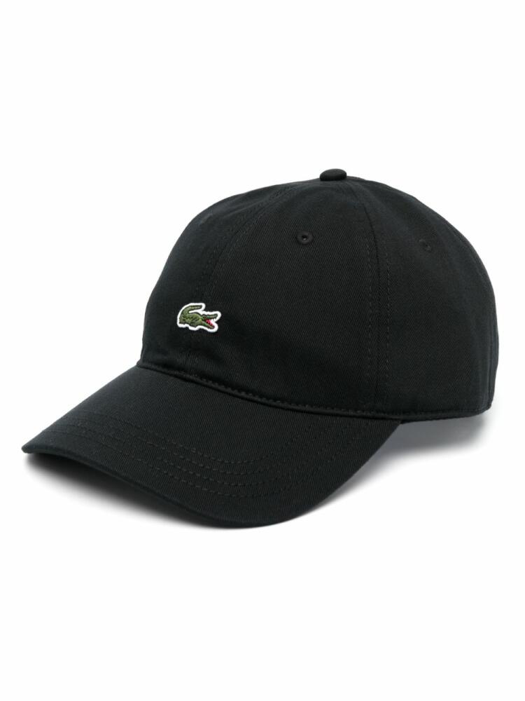 Lacoste logo-patch adjustable-fit cap - Black Cover