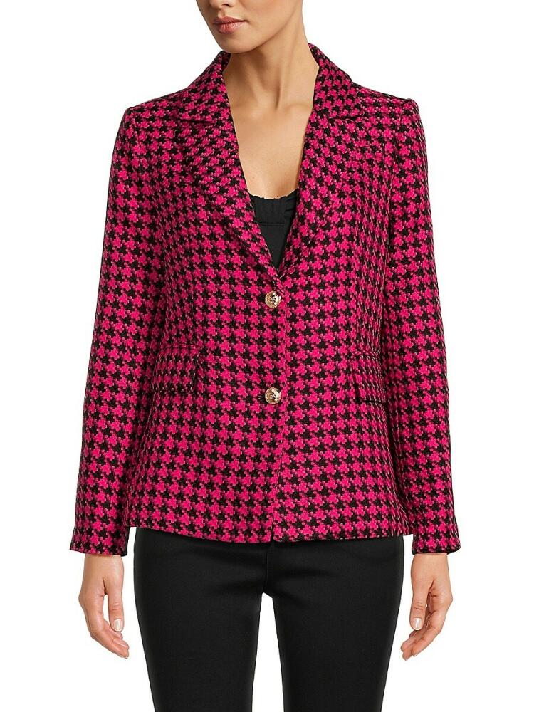 Walter Baker Women's Devin Houndstooth Blazer - Tavern Tweed Cover