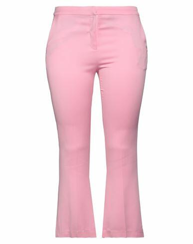 Emma & Gaia Woman Pants Pink Viscose, Elastane Cover