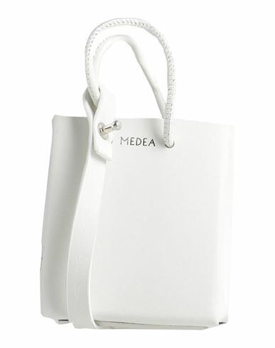 Medea Woman Shoulder bag Off white Soft Leather Cover