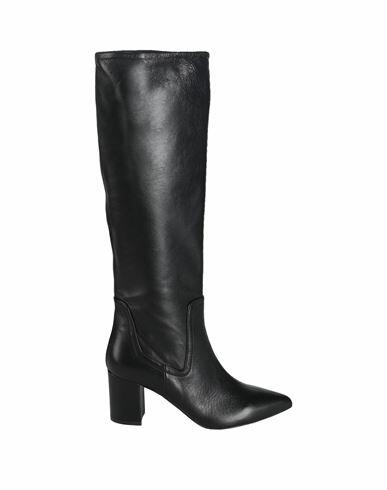 Mychalom Woman Boot Black Soft Leather Cover