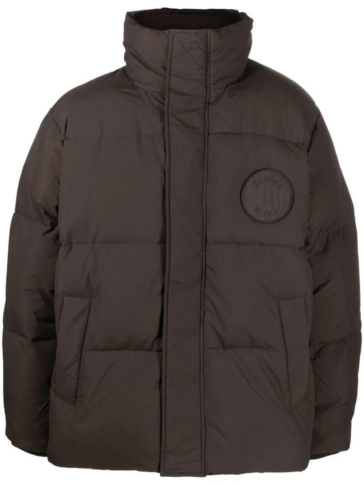 Etudes Polaris padded jacket - Brown Cover