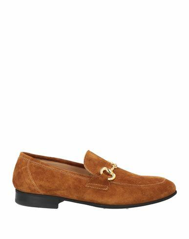 Seboy's Woman Loafers Camel Leather Cover