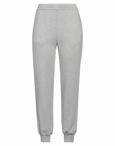 (+) People Woman Pants Grey Cotton Cover