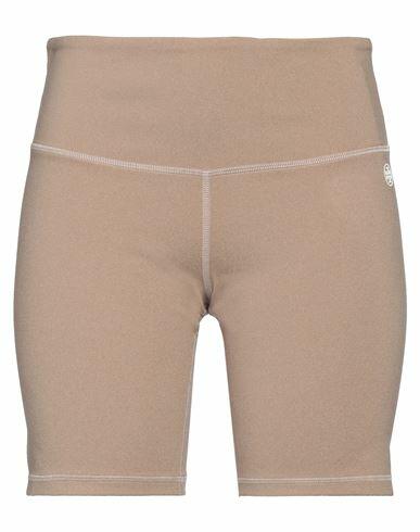 Tory Burch Woman Shorts & Bermuda Shorts Sand Polyester, Elastane, Nylon Cover