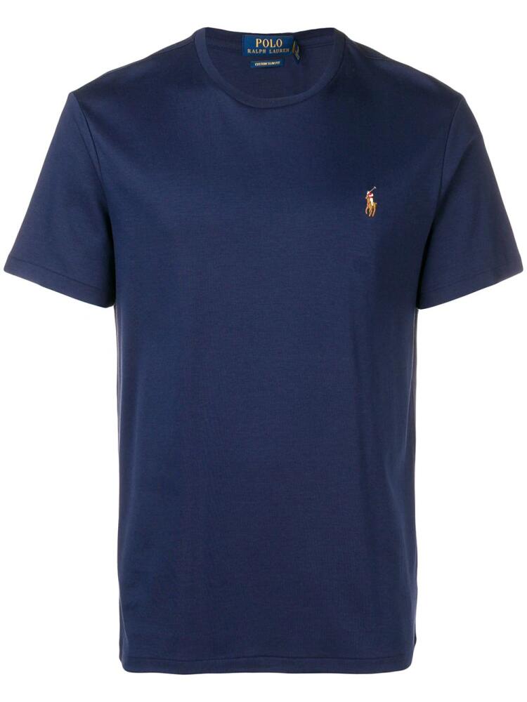 Polo Ralph Lauren logo embroidered T-shirt - Blue Cover